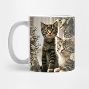 Cat Lovers Cute Kittens Mug